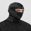 Bérets Chapeau d'hiver Masque Garder au chaud Cagoule thermique Imprimé Visage Coupe-vent Équitation Hommes Femmes