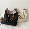 HBP Diagonale Tasche 2023 Herbst und Winter neue koreanische Version All-Match-Damen-One-Shoulder-Einkaufstasche Canvas-Handtasche mit großem Fassungsvermögen