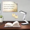 Portable Folding 24 LED Table Lamp Desk Light Sensitive Flexible Craft Reading USB charging