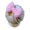 Berets Hat 2022 Winter schattige wollen hoeden grote boog hoofdband voor babymeisjes Bowknot Kids Soft Beanies Chapeau