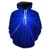 Männer Hoodies 2022 Bunte Laser Männer Frauen Kinder Grafik 3D Pullover Streetwear Junge Mädchen Kinder Sweatshirt Mode Lässig Jacke