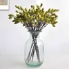 Faux Floral Greenery 1Pcs Artificial Flower Olive Berry Bouquet Real Touch 40Cm Luxury House Decorative Flowers Living Room Deco Flores Fake plant J220906
