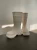 Topontwerper Cross Boots Wellies Rubberen Ronde Kop Luxe waterdichte gecombineerd met gedurfde kleur heeft een doosstoftas