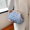 Borsa da donna 2023 nuova versione alla moda Mini tracolla a catena una borsa a tracolla Messenger Hand Fold vendita di liquidazione