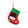 Juldekorationer Navidad 2023 Tr￤dprydnad H￤ngande Stocking Year Presentv￤ska ￖpell Holder Decoration For Home