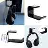 Hooks Acrylic Headphone Stand Bracket Display Shelf Kitchen Wall Mount Hook Headset Hanger