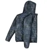 Heren down parkas mannen camouflage verwarmde winter warme jassen USB verwarming gevoerde slimme thermostaat kleur kap kleding 220913