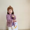 Familjsmatchande kläder Autumn Winter Flanell Children PLUSH PARLECHILD Baby Girl Coat Father Son Mor Dotterrock 220913