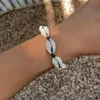 Strand Boho Handmade Natural Shell Chain Ankle Bracelet Women Summer Beach Barefoot Charm Bangles On Leg Y2K Jewelry Accessories