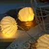 Strings LED Paper Pumpkin Creative Small Color Lights Flash Hanging Festival String de Natal