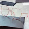 New oversize sunglasses for woman clear square eyeglass cat eye glasses frames pink Butterfly light colored decorative glass optical custom with box