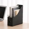 Hooks Simple Foldable File Box Book Stand Student Desktop Accessories Organizer Home Office Storage Thick Plastic Container Bookshelf