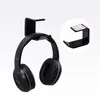 Hooks Acrylic Headphone Stand Bracket Display Shelf Kitchen Wall Mount Hook Headset Hanger