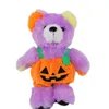 Halloween peluche couleur mignon citrouille cadeau poupée ours peluches