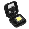 El feneri Torçları mini Led USB şarj edilebilir ışık 4 Mod Anahtarlık Çalışması Küçük Cep Tirbuşon 800 Lümen Işıkları