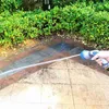 Ugello per tubo da giardino a lancia per strumenti per la pulizia dell'autolavaggio del patio Spruzzatore per piante da irrigazione Prato