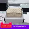 Designer Tags beroemde Desinger Handtassen Klassieke dubbele flap Lambskinbags Een schouderbakken messengerzak