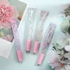 Lip Gloss Natural Sequin Transparent Hose Fine Branch Oil Long Lasting Nourishing Serum Care Private Label Custom Bulk Makeup