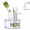 Heady Mini Accessoires Fumeurs Narguilés Conduites D'eau Fumer Bongs En Verre Fab Recycler Plate-forme Pétrolière 14mm Très lisse