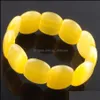 Fili di perline Mtiple Colori Bracciale di perline Opale Filo Braccialetto elastico Gemma naturale Perline di pietra Uomo Donna Gioielli 7 pollici Yydhhome Dhh48