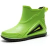 Laarzen heren Outdoor Nonslip wandelschoenen SHAXI VISSING REGEN ZWART WERK Duurzaam waterdicht rubber 220913