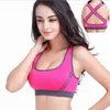 Roupa de ioga Moda Mulheres dormindo sutiã ativa Roupa Sexy Cross Back Nylon Spandex Fitness Lady Sport Running Push Up sem costura