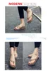 2022 summer New Outdoor Flip Flops slipper Bohemian Cool Thick Bottom Slope with High Heel Beach Slippers