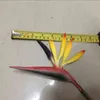 Faux Floral Greenery 12 Piece Artificial Flowers 57Cm Pu Bird of Paradise Colorful Fake Plant Bouquet Home Party Wedding Decoration Accessories J220906