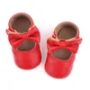 0-18M Baby Lauflernschuhe Mädchen Prinzessin Kleid Schuhe Weiche Sohle Schleife Knoten Mary Jane Flats Rutschfeste Neugeborene Geschenke Säugling Kleinkind Mädchen Schuhe