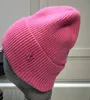 Berretto/berretto con teschio Berretto con teschio lavorato a maglia di lana Berretto invernale Designer Capelli di coniglio Skullies caldi Cappello Cappelli da sci aderenti Melone Lettere Bonnet Berretti di lusso