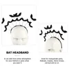 Bandanas Festival Bat Headdress Party Black Lovely Design Headband