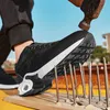 Boots säkerhetsskor för män kvinnor stål tå punktering bevis arbete sko lättvikt nonslip tennis manliga sneakers 220913