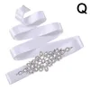 Belts Rhinestone Bridal For Women Wedding Jurk Belt accessoires Parl Pearl Crystal Prom Bruid Sash Bruidsmeisje Gift