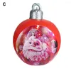 Party Decoration Trendy Balloon Ornamental Lightweight Birthday Santa Pattern Festival For Banquet Decorative