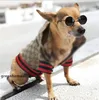 D Beste Outdoor Hond Hondenkleding Klassiek Patroon Dshion Verstelbare Harnassen voor huisdieren Jas Leuke Teddy Hoodies Pak Kleine halsband Accessor