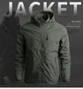 Heren Trench Coats Militaire jas voor heren Outdoor Casual windbreaker Winddichte waterdichte jassen voor mannen Ademkruid met pakken met zakken 220913