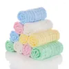 Bow Ties 5pcs/Set Muslin 6 Layers Cotton Soft Baby Towels Face Towel Handkerchief Bathing Feeding Washcloth Wipe Burp Cloths Stuff