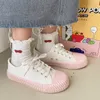 Dress Shoes Solid Color Women Canvas Casual Sneakers Female Vulcanized Flats Lace Up Vintage Sports Ladies Footwear 220913