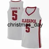 Collège Abama Alex Reese Jersey 3 Kira Lewis Jr. 2 Herbert Jones 1 Javian Davis 0 Galin Smith 30 Crimson Tide Basketball Jerseys cousus