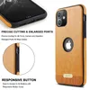 Business Leather Case ShockProof Phone Case Caber for iPhone 13 Pro Max 12 Mini 11 XS XR 7 8 Plus