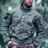 Mens Jackets Special Agent Tactical Jacket Men Militaire multi -pocket Scratchresistante vrachtjassen Outdoor Hunting Combat Army Coats 220912