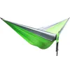 Móveis de acampamento portátil 300 200 cm Double Parachute Hammock Camping Sleeping Bed. Pode corresponder aos seus próprios acessórios