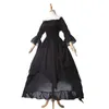 Robes décontractées Vintage robe médiévale victorienne femmes Renaissance gothique Cosplay Halloween Costume bal princesse robe fête