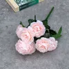 Faux Floral Greenery 1 PCs Bouquet Simulation Flower Piece Hotel Hotel Props Row Modeling Decoration Simulation Flower J220906