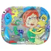 Tobacco Rolling Tray 180x140mm Cartoon Smoking Accessories Metal Cigarette Tobacco Disc Tinplate Herb Handroller