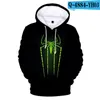 Męskie z kapturem film Creative Design 3D Hooded Bluza Bluza Mężczyźni i kobiety swobodne dzieci Wysokiej jakości dzieci