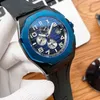 Mens Watches Automatic Mechanical Watch 44mm Gradient Dial Luminous Waterproof Fashion Business Wristwatches Montre De Luxe