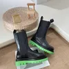 Botas de diseñador Otoño Invierno nuevo Martin de media pierna de suela alta para hombres y mujeres parejas Chelsea Boots Botines finos