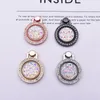 Phone Holders Diamond Bling Metal Finger Ring Stand Mounts Stents 360 Degree Rotation For Mobile iPhone Samsung Cellphone Accessorie Desk Display Tablet Universal