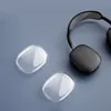 Para acessórios de fone de ouvido Airpods Max, silicone sólido, capa protetora fofa para fone de ouvido, caixa de carregamento sem fio da Apple, estojo à prova de choque